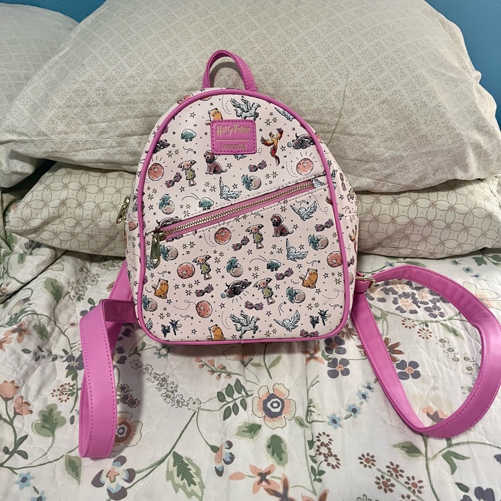 Loungefly Harry Potter Luna Lovegood magic creatures mini backpack purse